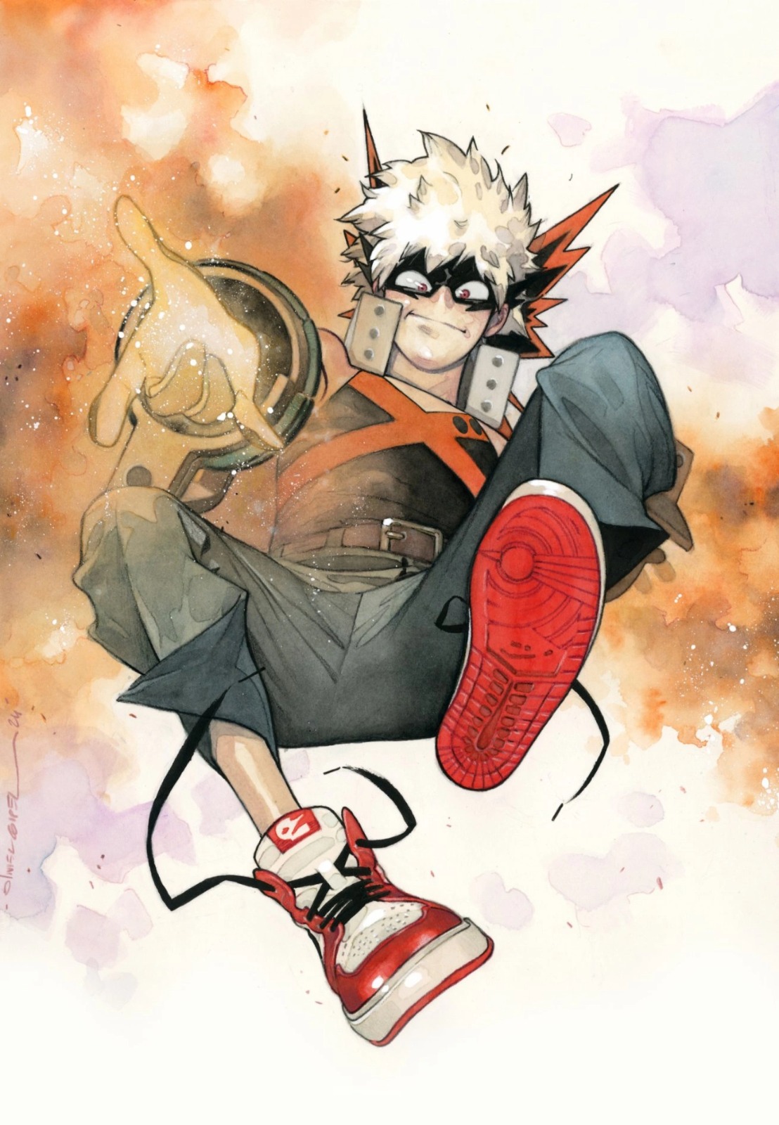 Traje completo de Bakugo